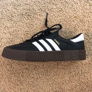 adidas Sambarose — Core Black & White  (Size 7.5)
